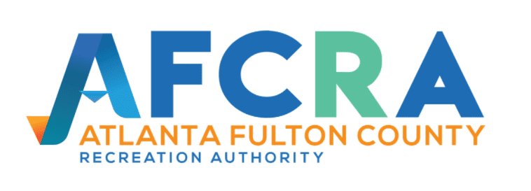 A logo for the santa fulton county commission.